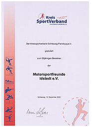 Urkunde KSV SL-FL