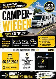 Flyer Camper-Wiegen am 06.06.26